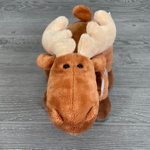 Mary Meyer Mugsy Moose Plush Brown Floppy Wildlife Forest Stuffed Animal NEW - Picture 4 of 12
